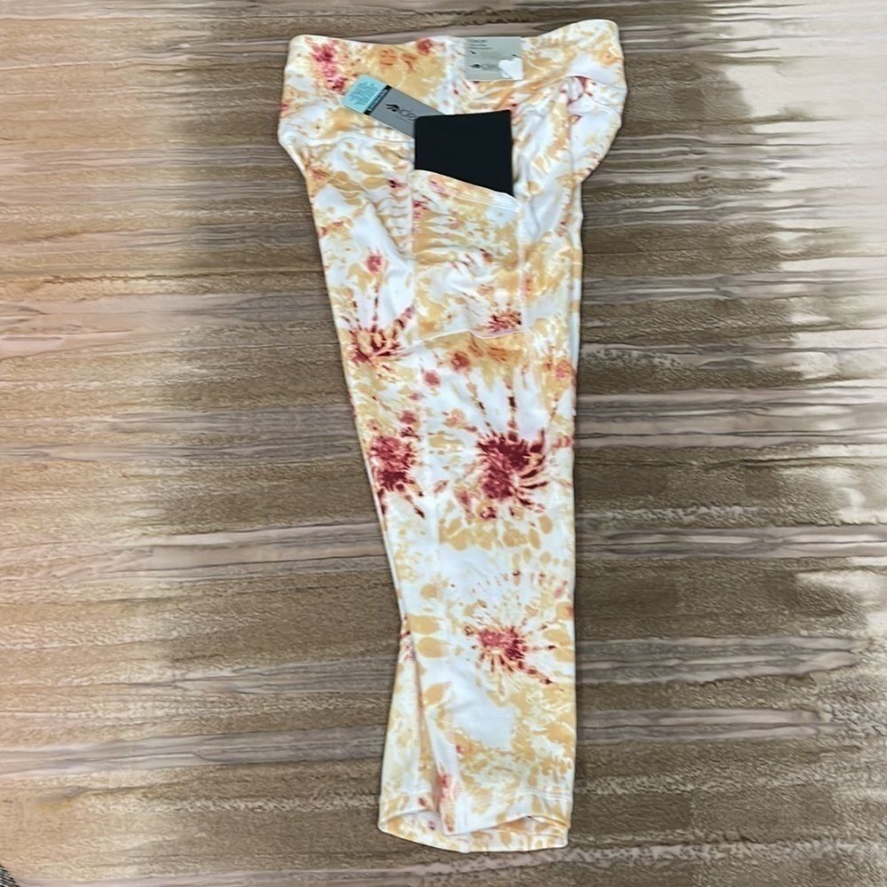 Ideology Womens Performance Printed Cropped Leggings-XS - Picture 6 of 9